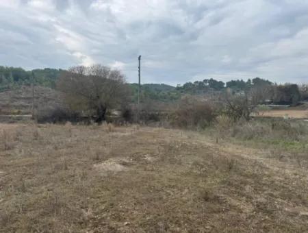 There Are 600 M2 Field For Sale In Esentepe With Zoning Bargain In The Village