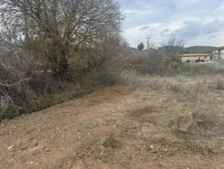 There Are 600 M2 Field For Sale In Esentepe With Zoning Bargain In The Village